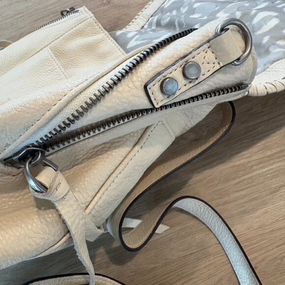 Aimee Kestenberg Leather Backpack Cream Tan